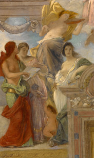 Study for an Architectural Decoration, 1860s. Creator: Paul-Jacques-Aime Baudry.