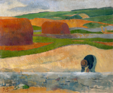 Seaweed Gatherer, about 1890. Creator: Paul Serusier.