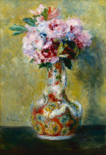 Bouquet in a Vase, 1878. Creator: Pierre-Auguste Renoir.