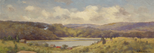 Gloucester Harbor, 1892. Creator: Richard Gruelle.