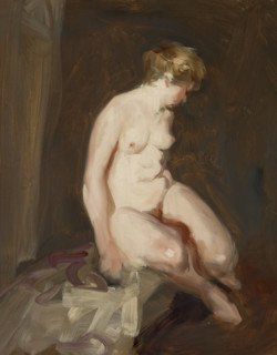 Nude, 1911. Creator: Robert Henri.