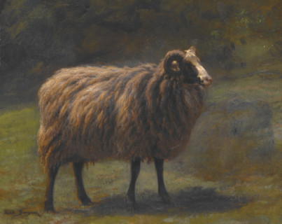 Ram, about 1845-1850. Creator: Rosa Bonheur.
