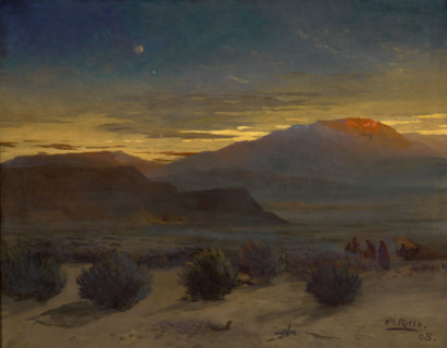 Wyoming Desert, 1908. Creator: Wilhelm J Riess.