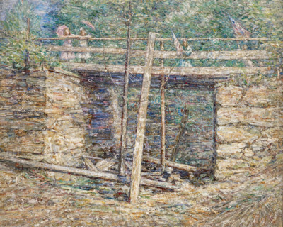 The Old Bridge, about 1923. Creator: William L Carrigan.