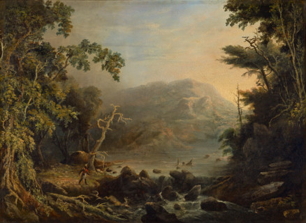 The Moose Hunter, 1831. Creator: Charles Codman.