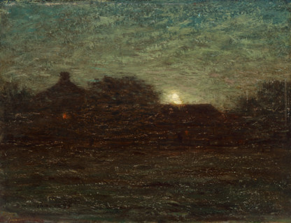 Moonrise, 1895. Creator: Dwight William Tryon.