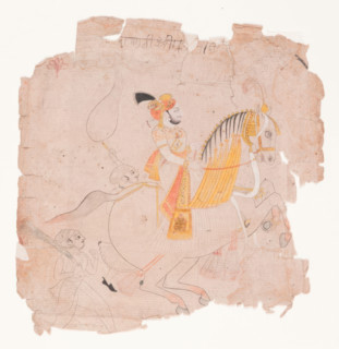 Prince on Horse, 18th century. Creator: Unknown.