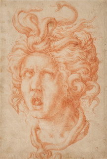 Medusa, about 1540. Creator: Francesco Salviati.