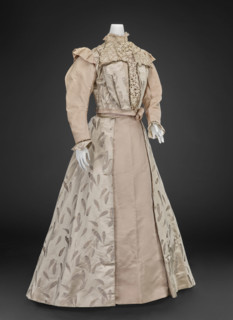 Dress (Bodice, Skirt), 1898-1900. Creator: L. P. Hollander & Co..