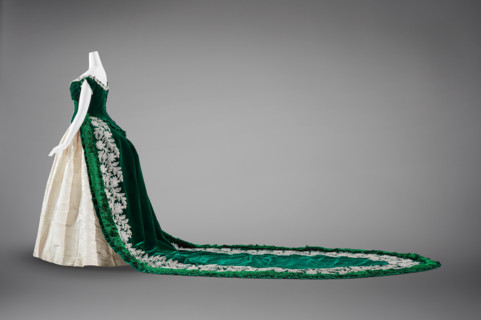 Imperial Russian Court Dress, about 1888. Creator: Charles Frederick Worth.