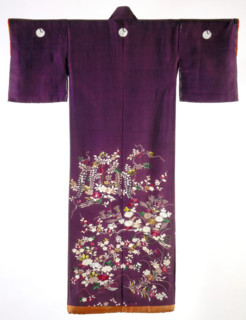 Woman's Garment, Kimono (Kosode), early 19th century. Creator: Unknown.