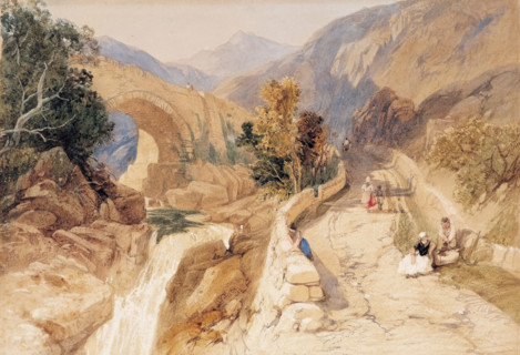 In the Tyrol, 1846. Creator: James Baker Pyne.
