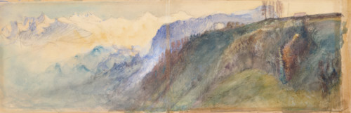 Bernese Oberland, 1866. Creator: John Ruskin.