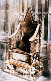 Coronation Chair, between c1910 and c1915. Creator: Bain News Service.