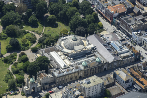 The Corn Exchange, Dome Theatre and Art Gallery and Museum, The City of Brighton and Hove, 2024. Creator: Damian Grady.