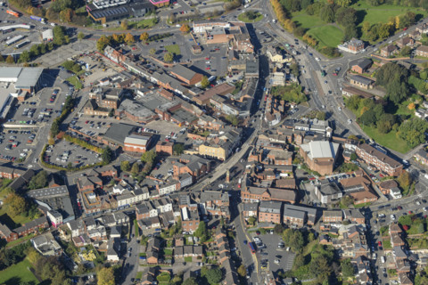 Wednesbury High Street Heritage Action Zone, Sandwell, 2024. Creator: Damian Grady.