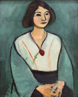 'Woman in Green', c1909. Creator: Henri Matisse.