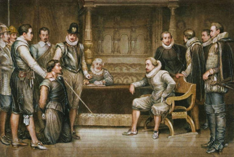 ''The Gunpowder Plot', 1886. Creator: CF Merckel.