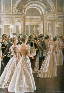 'The State Reception at Buckingham Palace: Entrance of the Prince and Princess of Wales', (c1897). Creator: E&S Woodbury.