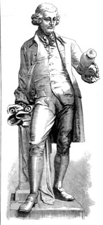 Statue of Wedgwood at the Wedgwood Memorial Institute, Burslem, 1873. Creator: Unknown.