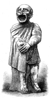 The Castellani Collection in the British Museum - the Thief, (Roman comedy), 1873. Creator: Unknown.
