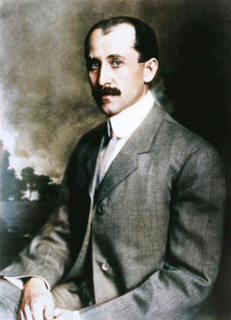 Orville Wright (1871-1948), American aeronautical pioneer, younger of the Wright brothers.