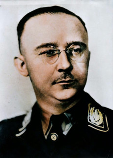 Heinrich Himmler, Reichsführer of the SS, c1930s-c1940s. Himmler (1900-1945) took part in Adolf