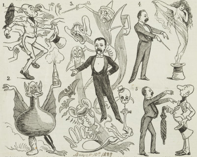Distinguished People Interviewed by A. Sloper, 1889. The character of A. Sloper was played by John