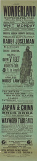 The seven-foot beard and three-foot moustache, 1896. 'Mr. A. Broadhurst, The Surprise of the