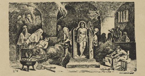 Chamber of Horrors, late 19th century. 'The Panopticum is a Museum where you find the Art of the