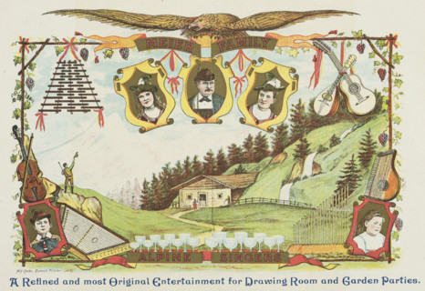 Meier Family, A refined and most Original Entertainment for Drawing Room and Garden Parties, late