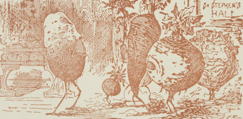 The Potato Tercentenary Exhibition and Conference at St Stephen's Hall, Westminster, London, 1886.