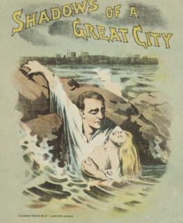 Shadows of a Great City at the Princess's Theatre, 1887. Man rescuing a girl from the sea.