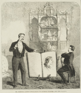Mr Edmund Yates' Invitations to Evening Parties and the Seaside, 1863. Edmund Yates was a British