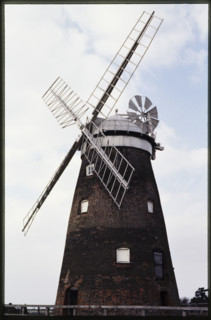 The windmill at Thaxted, known as John Webb's Windmill, seen from the south-east, Essex, 1986. The