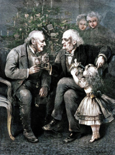 When We Were Boys Together, - drawn by A. Muir, 1873. 'I remember you, Jack, when no bigger than