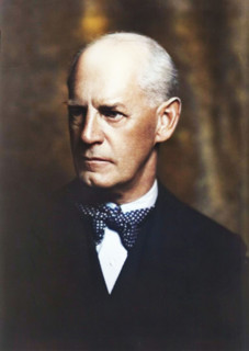 Mr. John Galsworthy, portrait photograph, 1926 Apr. 10. Address: Grove Lodge, Hampstead, London,