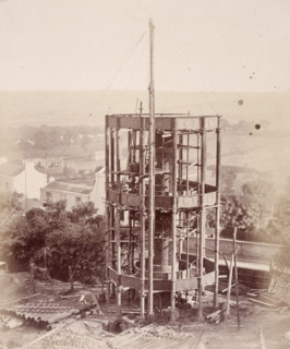 'The South Water Tower', Crystal Palace, Sydenham, 1852-1854. Designed by Sir Joseph Paxton to