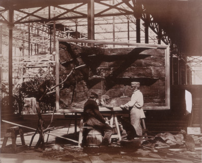 'Preparing Case for Marine Objects', Crystal Palace, Sydenham, 1852-1854. Designed by Sir Joseph