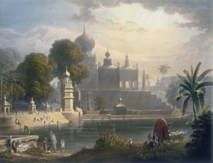 View of Salsoor in the Deccan, c1826-c1830. 'The most remote and secluded places in India