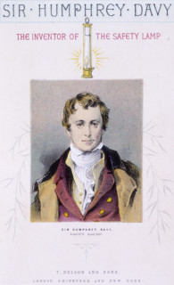 Sir Humphrey [sic] Davy, the Inventor of the Safety Lamp, c1875-c1878. British chemist Humphry Davy