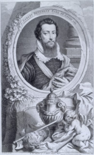 Robert Devereux, 2nd Earl of Essex, c1743-c1751. English courtier and favourite of Queen Elizabeth