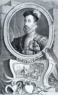 Robert Dudley, Earl of Leicester, c1743-c1751.An English courtier and favourite of Queen Elizabeth