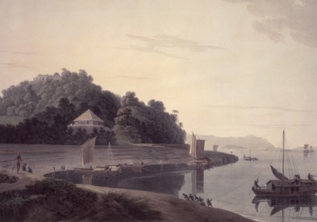 Siccra Gulley on the Ganges, c1795-c1809. From "[Oriental Scenery.] Twenty Four Landscapes, Views