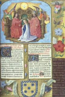 Coronation of Virgin Mary, c1490-1497. Sanctorale; feast of the Coronation of the Virgin; The