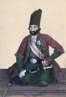 Portrait of Imad Al Dawla, c1860. Emamqoli Mirza Emad-al-Dawla (c 1814-1875) was a Qajar prince who