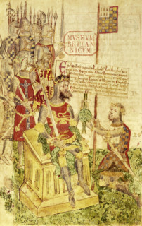 William I receives the allegiance of a knight, late15th century. King William I (the Conqueror)