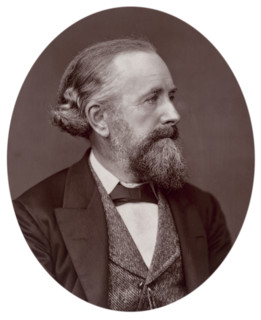 Professor Edward Frankland, 1880. Frankland became professor of chemistry in 1850 at the Royal