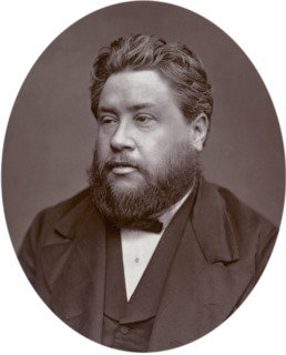 Reverand Charles Haddon Spurgeon, pastor of the Metropolitan Tabernacle, 1880. Spurgeon preached
