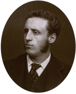 Walter William Ouless, portrait painter, 1880. Ouless first exhibited at the Royal Academy in 1869.